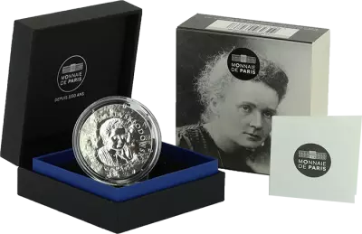 French Mint 10 Euros Silver Proof - Marie Curie - 2019