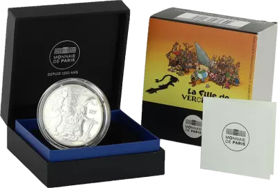 French Mint 10 Euros Silver Proof - Vercingetorix\'s Daughter - 2019