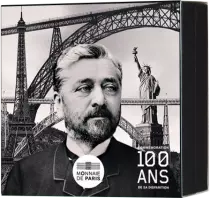 French Mint 100 years of Gustave Eiffel - 10 Euros Silver 2023
