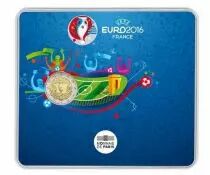 French Mint 2 Euro UEFA - Euro - 2016 coincard
