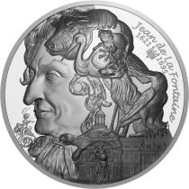 French Mint 20 Euros Silver BE 2021 - Jean de la Fontaine - L\'Art de la Plume 2021