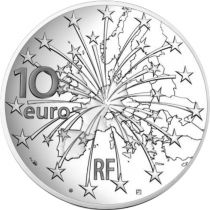 French Mint 25 years Maastricht Treaty - 10 Euros Silver BE 2018 (MDP)