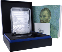 French Mint 250 Euros 1/2 Kg Silver Proof France 2020  - Van Gogh - damaged cover