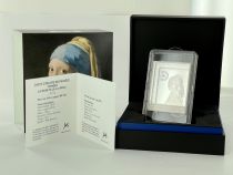 French Mint 50 Euro Vermeer (1632-1675) Girl with Pearl - 2021 - Silver Proof - Monnaie de Paris