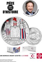 French Mint 50 Euros Silver 2019 - July 14th - History Coin (Wave 1)