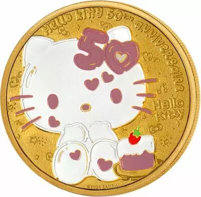 French Mint 50 years Hello Kitty - Mini Medal (MDP) 2024