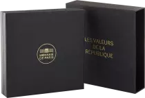 French Mint Box Values of the Republic - 2013 - 3 X 25 Euros and 3 x 5 Euros - Silver