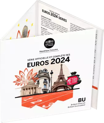 French Mint BU Euro 2024 (MDP) box set - Nouvelles Faces