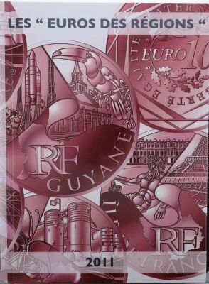 French Mint Coffret Euros des R�gions 2011 - 27 X 10 Euros -  Argent