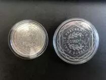 French Mint Coffret La semeuse - 2008 2010 - 5 &agrave; 50 euros -  Argent