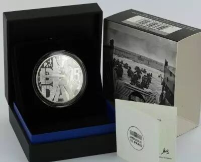 French Mint D Day - History of Humanity 10 Euros Silver BE 2019 (MDP)