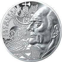 French Mint Jacques CHIRAC - 10 Euros Silver 2020 (CDM)