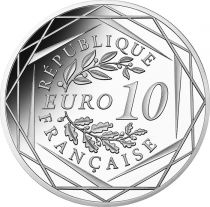 French Mint Jacques CHIRAC - 10 Euros Silver 2020 (CDM)
