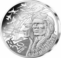 French Mint Le Curtiss P-40 - 20 Euros Silver BE 2023 PIEDFORT