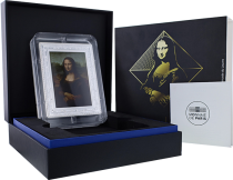 French Mint Leonardo da Vinci & the Mona Lisa - 250 Euros 1/2 Kilogram Silver FRANCE 2019 (MDP)