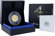 French Mint Leonardo da Vinci & the Mona Lisa - 50 Euros - 1/4 Oz Gold FRANCE 2019 (MDP)