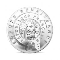 French Mint Leonardo da Vinci & the Renaissance - Europa Star 10 Euros Silver BE FRANCE 2019 (MDP)