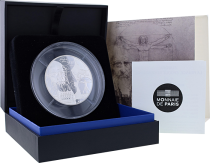 French Mint Leonardo da Vinci & the Renaissance - Europa Star 50 Euros Silver BE FRANCE 2019 (MDP)