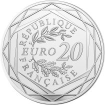 French Mint MARIANNE - 20 Euros BE Silver 2018