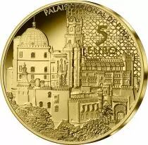 French Mint PALACIO DA PENA - Unesco Series - 5 Euro Gold BE 2023