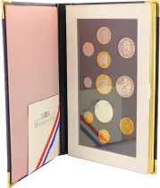French Mint Proof Franc 2000 box set