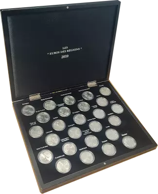 French Mint Regional Euro Set 2010 - 26 x 10 Euros - Silver