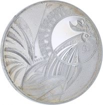French Mint Rooster - 10 Euros Silver BE 2015