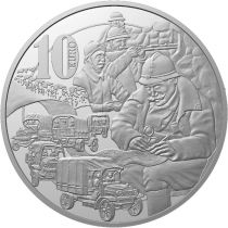 French Mint THE GREAT WAR, THE SPONSORS - 10 Euros Silver BE 2016 (MDP)