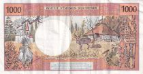 French Pacific Territories 1000 Francs - Tahitian - Stag  - ND (2003-2006) - Serial R.031 - P.2h