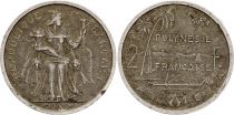 French Pacific Territories 2 Francs - Liberty - Landscape - 1965