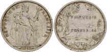 French Pacific Territories 5 Francs - Liberty - Landscape - 1965
