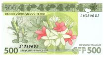 French Pacific Territories 500 Francs French Polynesia - Kava leaves - 2019