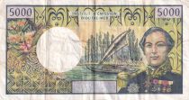 French Pacific Territories 5000 Francs - Bougainville - Trois-Mâts - ND (2002-2003) - Serial M.010 - P.3f