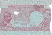 French Pacific Territories Test note - 5000 Francs - Bougainville - Proof recto - Without watermark, sign and number