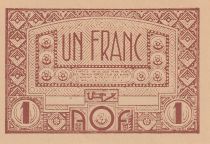 French West Africa 1 Franc - Brown - ND (1944) - P.34b