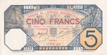 French West Africa 100 Francs - Dakar - 01-08-1925 - Serial R 2530 - VF+ to XF - P.5Bc