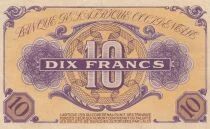 French West Africa 5 Francs - Coffee Plant - Weaver - Red Numerals - 1943 - Series Y