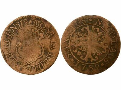 Friburg - 2 Kreuzers - 1789