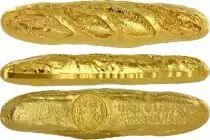 Gabun 1000 Francs French Baguette - 2020 - Silver Once gilded with fin gold