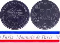 Gabun 50 Francs - 1976 - Test strike
