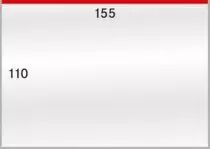 Gaines de protection pour billets 155 x 110 cm - paquet de 50