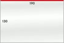 Gaines de protection pour billets 190 x 130 cm - paquet de 50