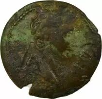 Gallia Belgica, Augustus - Quadrans, Eagle - 15 / 10 Av JC Reims