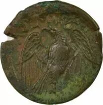 Gallia Belgica, Augustus - Quadrans, Eagle - 15 / 10 Av JC Reims