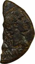 Gallia Narbonensis, Augustus & Agrippa - As, 3rd Type - 8 / 3 BC Nemausus