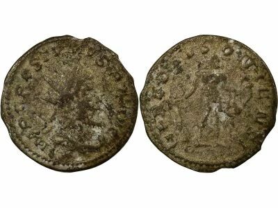 Gallic Empire Postumus - Antoninianus, Hercules of Deutz  - 260 / 261 Trier