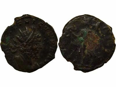 Gallic Empire Tetricus I - Antoninianus, Victoria - 271 / 274 Trier