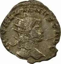 Gallienus - Antoninianus, Salus & Snake - 267 Mediolanum