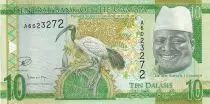 Gambia 10 Dalasis - Bird - Dr Alh Yahya J. J. Jammeh - ND (2015) - Serial A - P.32