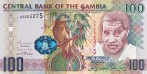 Gambia 100 Dalasis - Bird - Arch - ND (2006) - P.29b